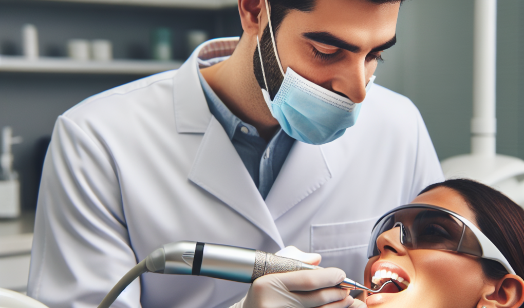 Jak przebiega zabieg piaskowania zębów?