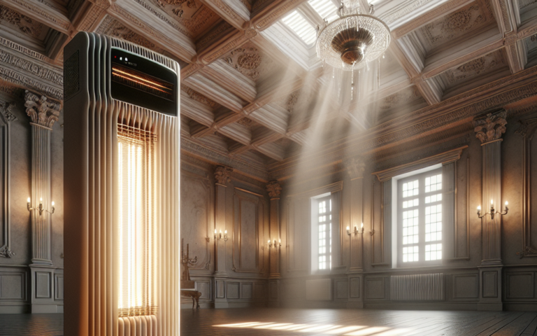 Czy grzejniki na podczerwień są skuteczne w pomieszczeniach z wysokimi sufitami?