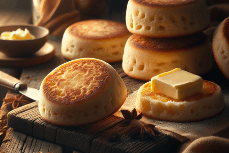 English muffin – przepis na angielskie chlebki