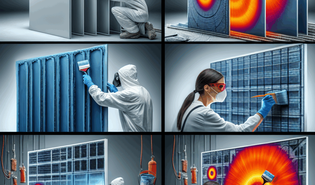 Malowanie paneli na podczerwień – czy to wpływa na ich wydajność i jak to zrobić prawidłowo?